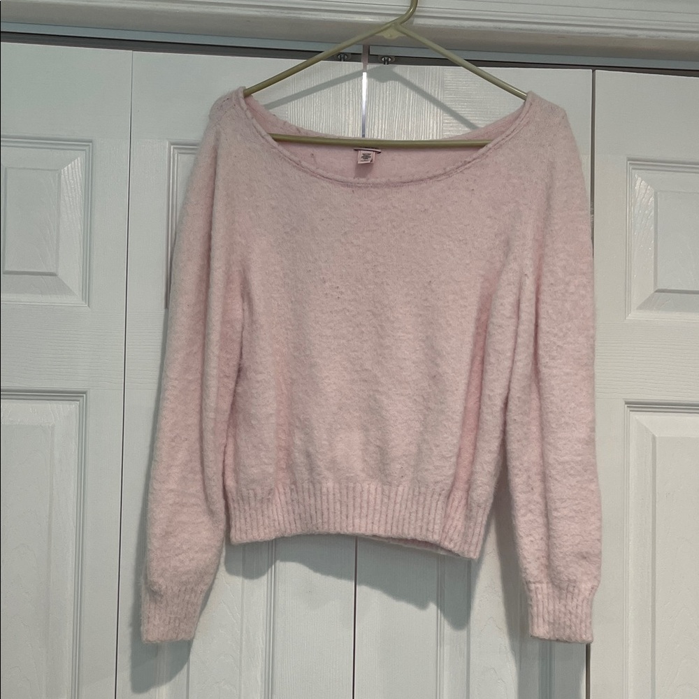 Victoria's Secret Soft Pink Crew Neck Sweater